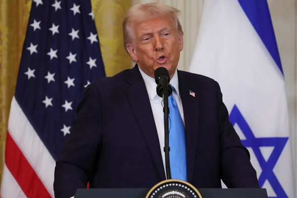 Trump says Palestinians wouldn’t be allowed back into Gaza under his plan