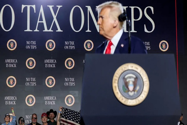 Trump visits Las Vegas to discuss tax on tips will focus on how he wants to eliminate taxes on tips