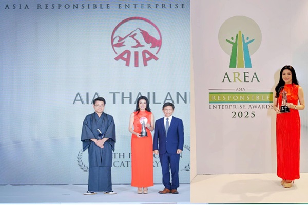 AIA คว้ารางวัล Asia Responsible Enterprise Awards 2025 จาก Enterprise Asia ติดต่อกันเป็นปีที่ 4