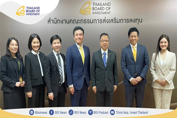 ฺBOI ต้อนรับคณะผู้บริหาร ธนาคารกรุงศรีอยุธยา หารือความร่วมมือในการสนับสนุนธุรกิจ