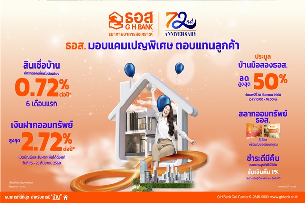 ธอส.ฉลองครบ6รอบ