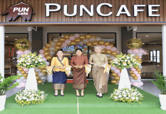 พันธุ์ไทย เดินหน้าขยายตลาด สปป.ลาว ผุด ปันคาเฟ่ สาขาใหม่ ดันยอดขายโต 2 เท่า ตั้งเป้าเปิดอีก 4 สาขาในปีนี้