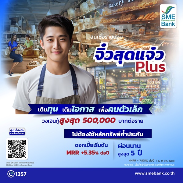 สินเชื่อ จิ๋วสุดแจ๋วPlus