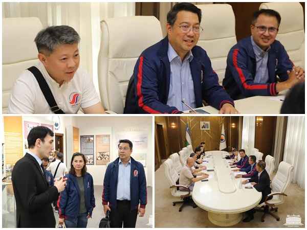 สถาบันสื่อและบริหารธุรกิจไทย-จีน จับมือมหาวิทยาลัยตะวันออกศึกษาแห่งกรุงทาชเคนต์ พัฒนาหลักสูตร BRI เสริมแกร่งเศรษฐกิจไทย-อุซเบกิสถาน