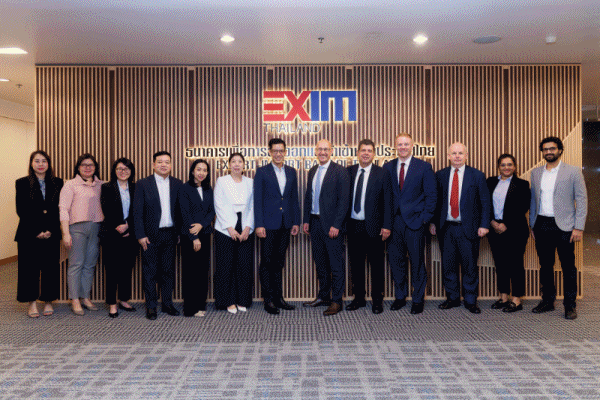 EXIM BANK พบปะหารือ ดี เอ็น วี (DNV) แลกเปลี่ยนมุมมองแนวทางความร่วมมือด้านความยั่งยืน