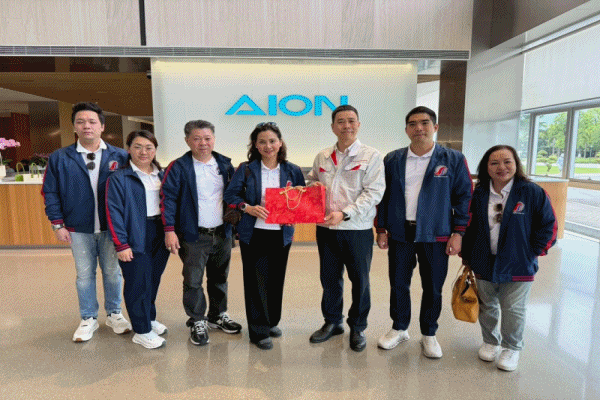 ผู้นำรุ่นใหม่ธุรกิจไทย-จีน เยือน GAC Aion ณ กวางโจว สัมผัสศักยภาพผู้นำยานยนต์ไฟฟ้าของจีน