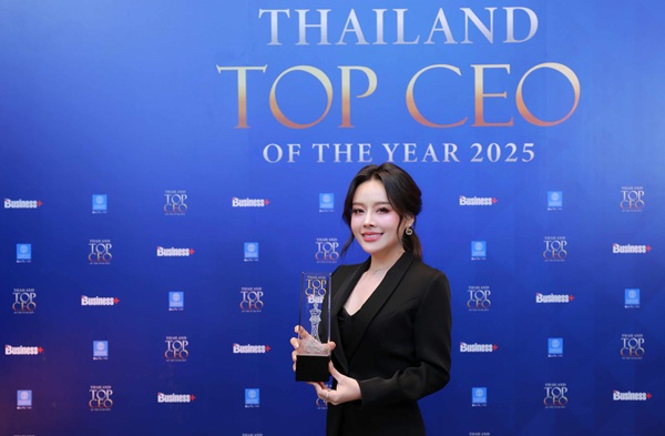 MASTER 'ลภัสรดา เลิศภานุโรจ'CEO คว้ารางวัล THAILAND TOP CEO of The Year 2025 