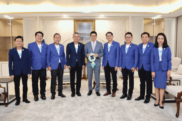 SME D Bank เข้าแสดงความยินดี ดร.เอกนิติ นิติทัณฑ์ประภาศ เนื่องในโอกาสเข้ารับตำแหน่ง รองนายกรัฐมนตรี และรัฐมนตรีว่าการกระทรวงการคลัง