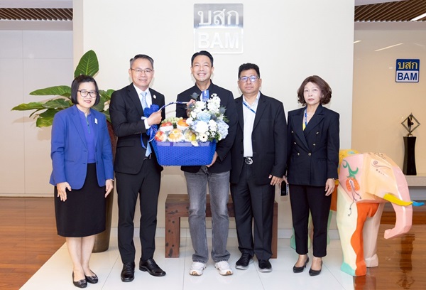 SME D Bank ร่วมแสดงความยินดี กับประธานเจ้าหน้าที่บริหาร BAM คนใหม่