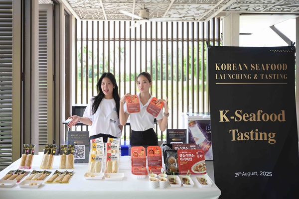 K-FISH`ออมุก และหอยเชลล์`งานชิมผลิตภัณฑ์ประมงแปรรูปเกาหลี จัดขึ้นอย่างประสบความสำเร็จ กระตุ้นการบริโภคผ่านการเชิญบริษัทและอินฟลูร่วมงานเปิดตัวและชิมผลิตภัณฑ์