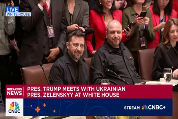 เซเลนสกีทำหน้า