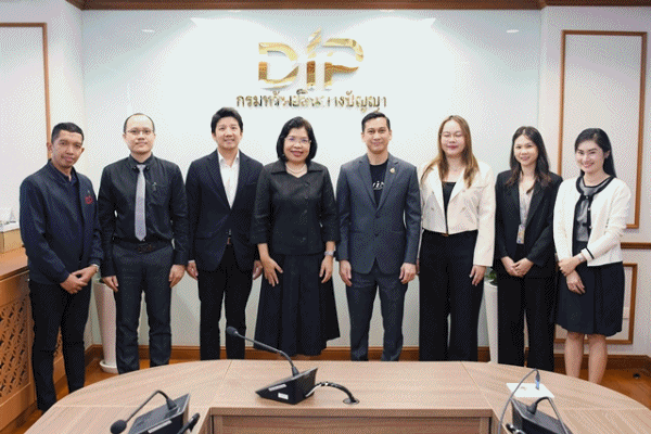 กรมทรัพย์สินทางปัญญา จับมือ NIA ปั้นระบบนิเวศการเงินใหม่ เตรียมพร้อมคัดนวัตกรรมนำร่อง ดันทรัพย์สินทางปัญญาให้เข้าถึงแหล่งทุนอย่างยั่งยืน