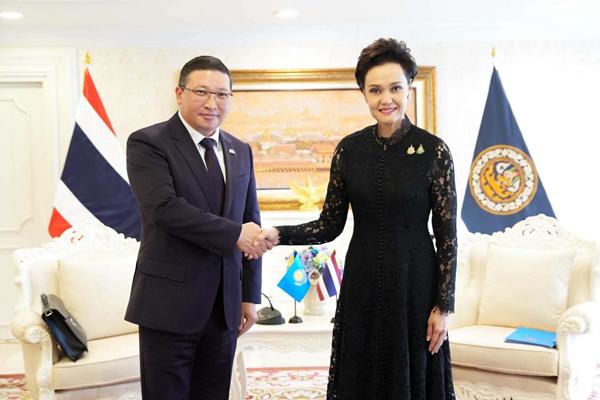 ศุภจี ถกทูตคาซัคสถาน ลุยร่วมมือการค้า เผยชวนไทยเปิดสำนักงานทูตพาณิชย์