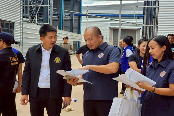 ​กรมพัฒน์ผนึกพันธมิตร ลุยตรวจโรงงานพื้นที่ จ.ชลบุรี 300 ไร่ พบเสี่ยงเป็นนอมินี