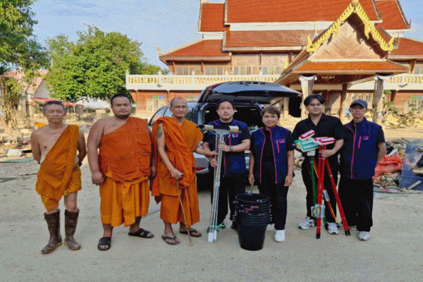 ออมสิน เดินหน้าฟื้นฟูหาดใหญ่ต่อเนื่อง เก็บกวาด–เช็ดล้าง ชุมชน โรงเรียน วัด และมัสยิด ตลอดจนพื้นที่สาธารณะ เร่งคืนสภาพหลังน้ำลด