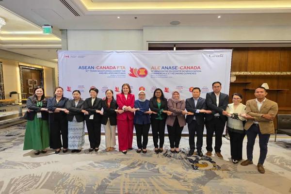 อาเซียน-แคนาดา ถก FTA รอบที่ 16 สรุปแล้ว 9 บท เริ่มลุยเปิดตลาดสินค้า-บริการ