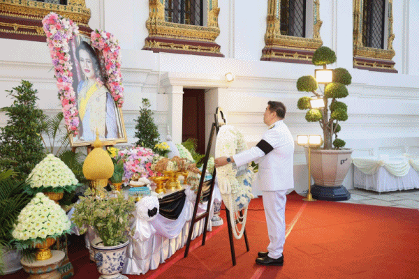 ออมสินร่วมเป็นเจ้าภาพพระพิธีธรรมสวดพระอภิธรรมพระบรมศพ สมเด็จพระนางเจ้าสิริกิติ์ พระบรมราชินีนาถ พระบรมราชชนนีพันปีหลวง
