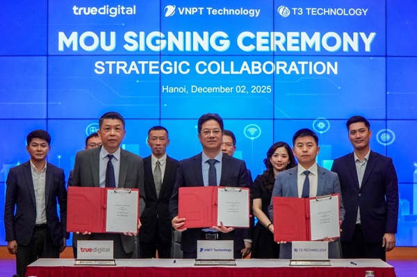ทรู ดิจิทัล กรุ๊ป ผนึกพันธมิตรเวียดนาม VNPT Technology ร่วมกับ T3 Technology ประกาศความร่วมมือเชิงกลยุทธ์ สร้างระบบนิเวศ AI Home ในเวียดนาม เร่งพัฒนาสมาร์ทโฮมที่ออกแบบเพื่อชาวเวียดนามโดยเฉพาะ