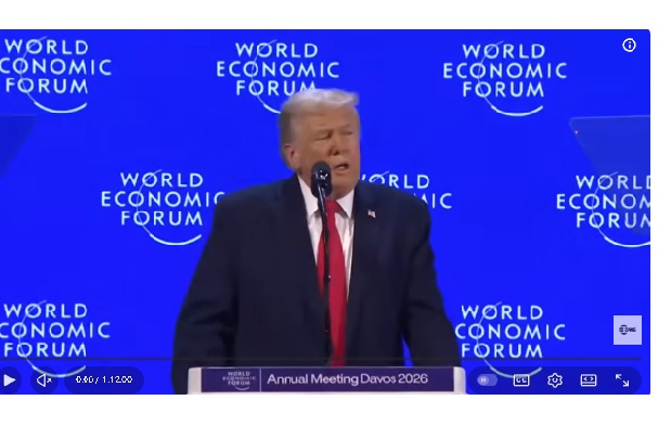 Trump says U.S. must &lsquo;get Greenland,&rsquo; swipes at Europe in winding Davos speech