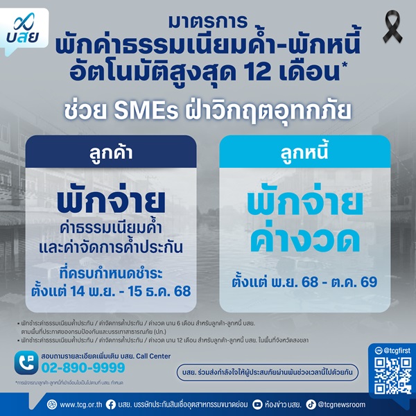 บสย.ส่งมาตรการด่วน