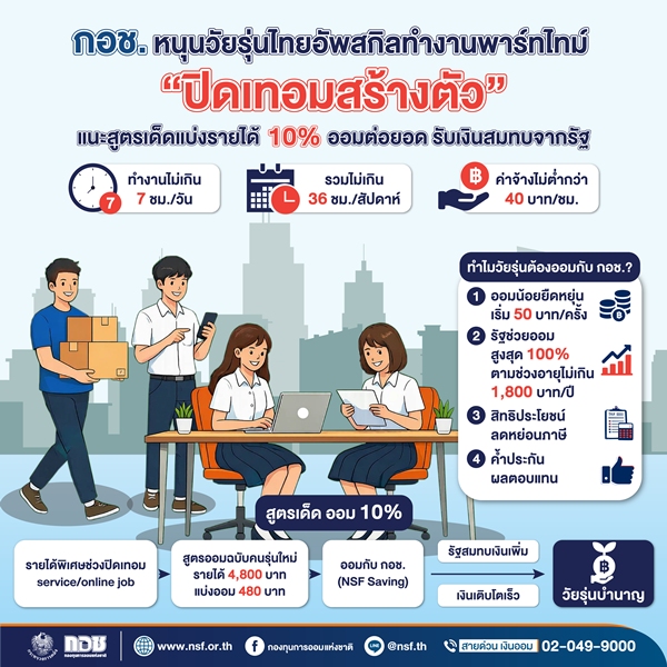 ปิดเทอมสร้างตัว