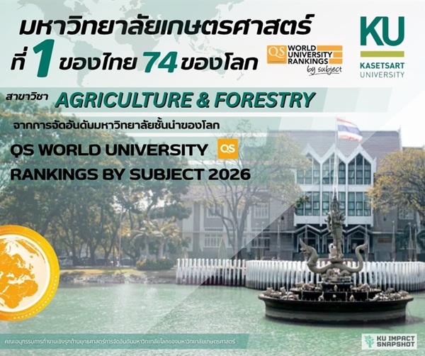 มก.ผงาดเวทีโลก