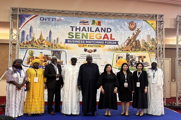 ​DITP โชว์ผลจัดคณะผู้แทนขายอาหาร-สินค้าอุตสาหกรรม ที่เซเนกัล ฟันยอด 231 ล้าน