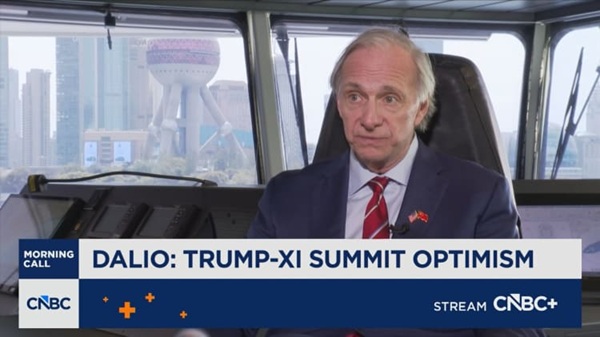 Ray Dalio : Trump-Xi meeting to focus on trade, capital flows
