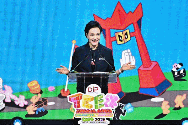 ศุภจี เปิดงาน TCEX 2026 ชูทรัพย์สินทางปัญญาพลังขับเคลื่อนเศรษฐกิจสร้างสรรค์