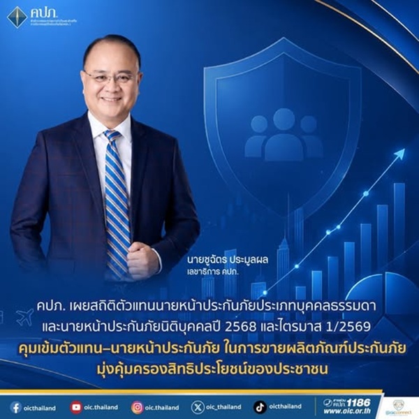 สถิติตัวแทนนายหน้า
