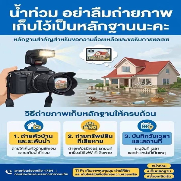 ข่าวใหญ่! ครม. ไฟเขียว 'ประกันภัยพิบัติแห่งชาติ' แล้ว