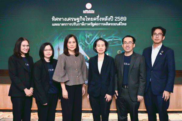 KResearch ยังคงประมาณการ GDP ไทยปี 2569 ที่ 2.0% แม้สถานการณ์อิหร่านปะทุ แต่ยังอยู่ในแนวโน้มที่คาดการณ์ไว้ มองเศรษฐกิจครึ่งปีหลังชะลอลง