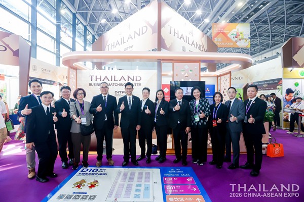 พาณิชย์ นำผู้ประกอบการไทย 109 ราย โชว์งาน CAEXPO หนานหนิง มั่นใจยอดปัง