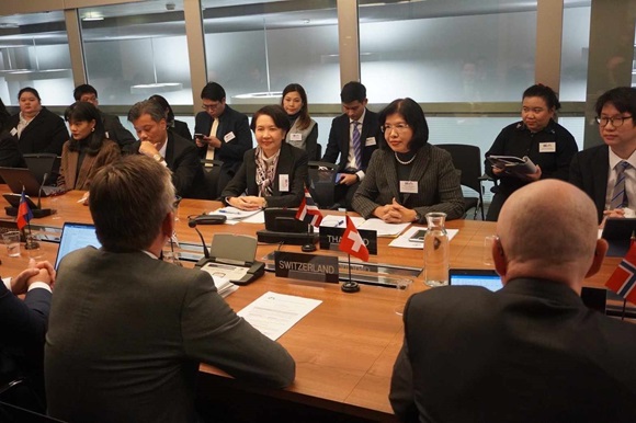 ถก FTA ไทย-เอฟตา รอบ 7 เดินหน้าตามแผน 'อรมน'ส่งไม้ต่อหัวหน้าทีมเจรจาให้ 'โชติมา'