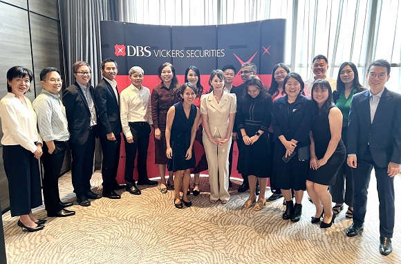 บล. ดีบีเอส วิคเคอร์ส จัดสัมมนา CapitaLand Investment and CLI REITs Corporate Day 2023, Bangkok