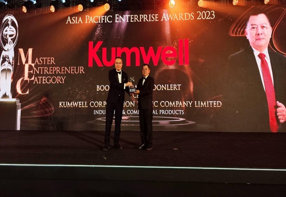 Kumwell Corporation Public Company Limited and CEO Boonsak Kiatjaroonlert’s Double Triumphs at the Asia Pacific Enterprise Awards 2023 Thailand