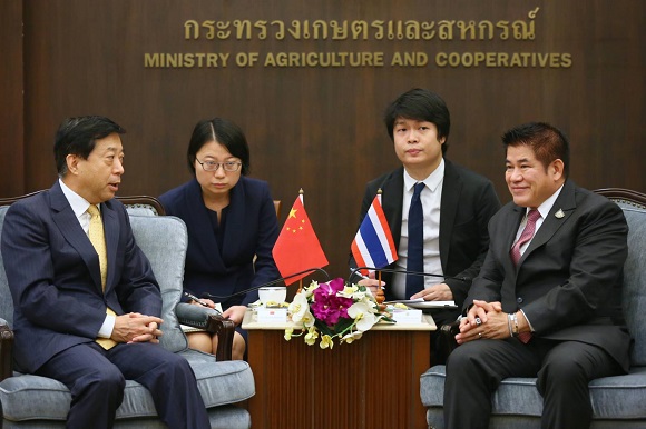  ไทย - จีน จับมือสร้างความสัมพันธ์ พร้อมเปิดตลาดสินค้าด้านการเกษตร