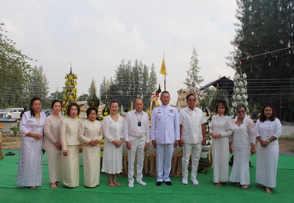 สมเด็จพระมหาธีราจารย์ง กรรมการมหาเถรสมาคม อธิบดีสงฆ์วัดพระเชตุพนวิมลมังคลาราม เมตตาเป็นประธานในพิธีเททองหล่อพระประธาน ศิลปสุโขทัย หน้าตัก ๑๑๙ นิ้ว