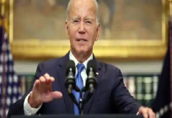 Biden says