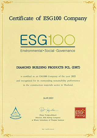 10699 DRT ESG Certificate 2022