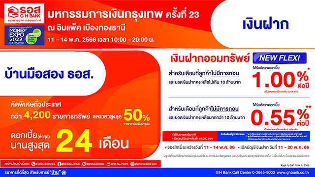 5343 GHB เงินฝาก บ้านมือสอง