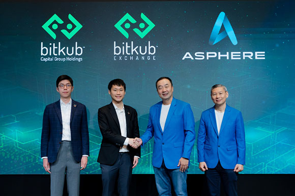 แอสเฟียร์ อินโนเวชั่นส์ (AS) จับมือกลุ่มบิทคับ แถลงความร่วมมือเป็น Strategic Partner ดันต่อยอดธุรกิจให้กลุ่มบริษัท ในด้านเทคโนโลยีบล็อกเชน
