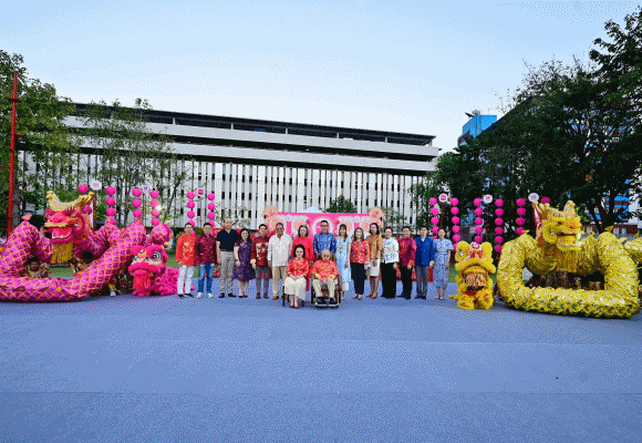 เมืองไทยประกันชีวิต เฉลิมฉลองเทศกาลตรุษจีน จัดพิธีสักการะองค์พระโพธิสัตว์กวนอิม เทพเจ้ากวนอู และ 5 พญาเทพเจ้ามังกร พร้อมเชิดมังกรชมพู ประจำปี 2567