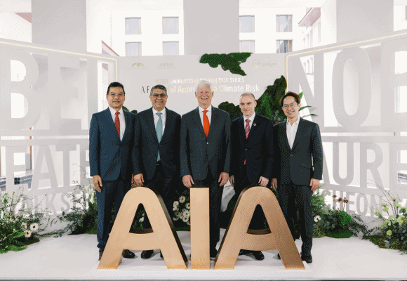 เอไอเอ ประเทศไทย จัดงาน AIA Nobel Laureates Luncheon Talk Series ในหัวข้อ ‘A Financial Approach to Climate Risk’ โดยศาสตราจารย์โรเบิร์ต เอนเกิล เจ้าของรางวัลโนเบลสาขาเศรษฐศาสตร์ ปี 2546