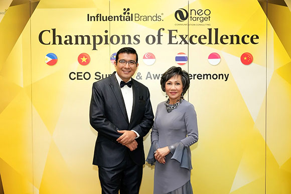 นิโอ ทาร์เก็ต และอินฟลูเอ็นเชี่ยลแบรนด์ สิงคโปร์ จัดงาน ‘2023 ASIA CEO SUMMIT & AWARD CEREMONY’ มอบรางวัลสุดยอดแบรนด์ และซีอีโอแห่งปี ในไทยและเอเชีย