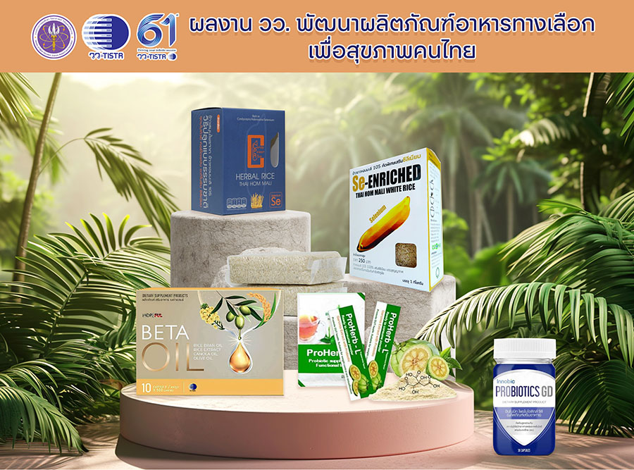 6095 วว ผลิตภัณฑ์อาหารทางเลือก