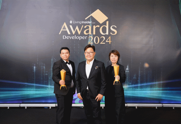 ศุภาลัย ยืนหนึ่งผู้นำอสังหาฯ ด้าน ESG & Functional กวาด 2 สุดยอดรางวัล จากเวที Livinginsider Developer Awards 2024