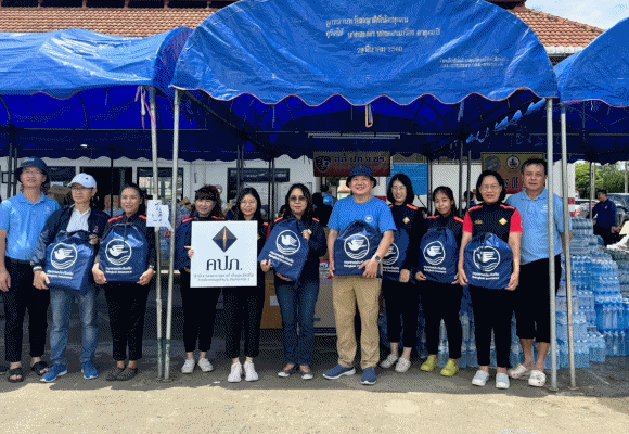 กรุงเทพประกันภัยห่วงใยผู้ประสบภัยภาคเหนือ ลงพื้นที่มอบถุงยังชีพ 1,000 ชุด