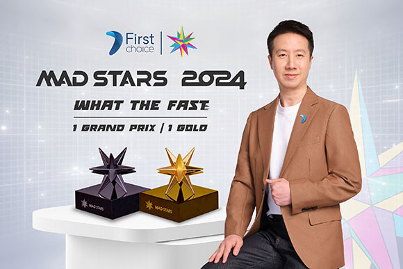 ‘กรุงศรีเฟิร์สช้อยส์’ พาแคมเปญ ‘What The Fast!’ คว้ารางวัลระดับ ‘Grand Prix’ และ ‘Gold’ จากเวที ‘MAD STARS 2024’