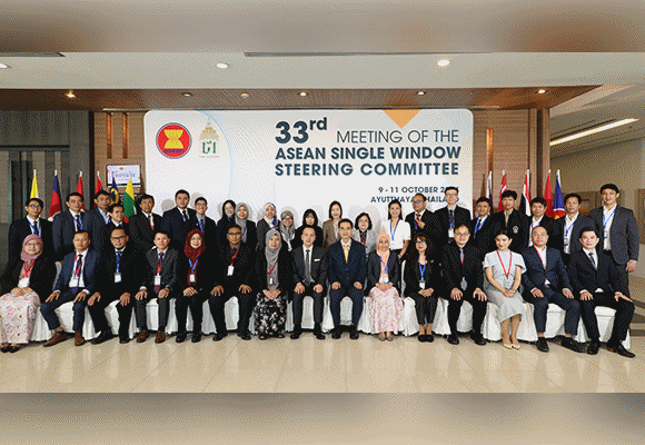 NT ร่วมงาน ASEAN Single Window Steering Committee ครั้งที่ 33
